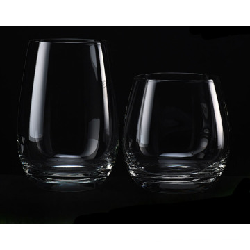 Haonai 210892 glass ware,slant wine glass